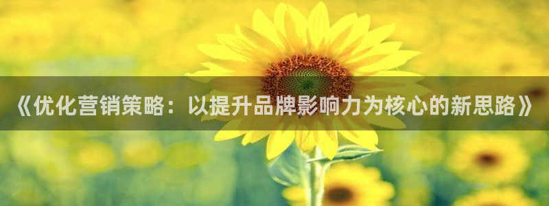必赢官网下载安装最新版：《优化